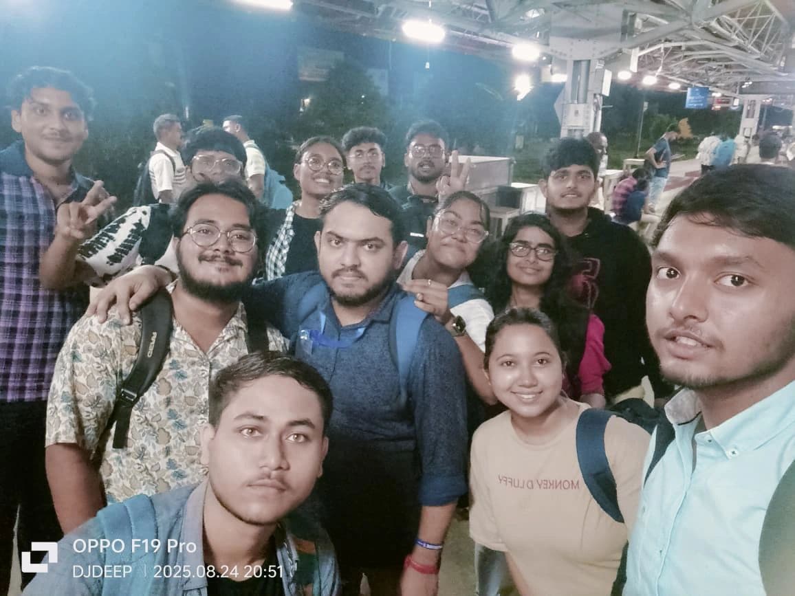 LNC members smiling for a group selfie