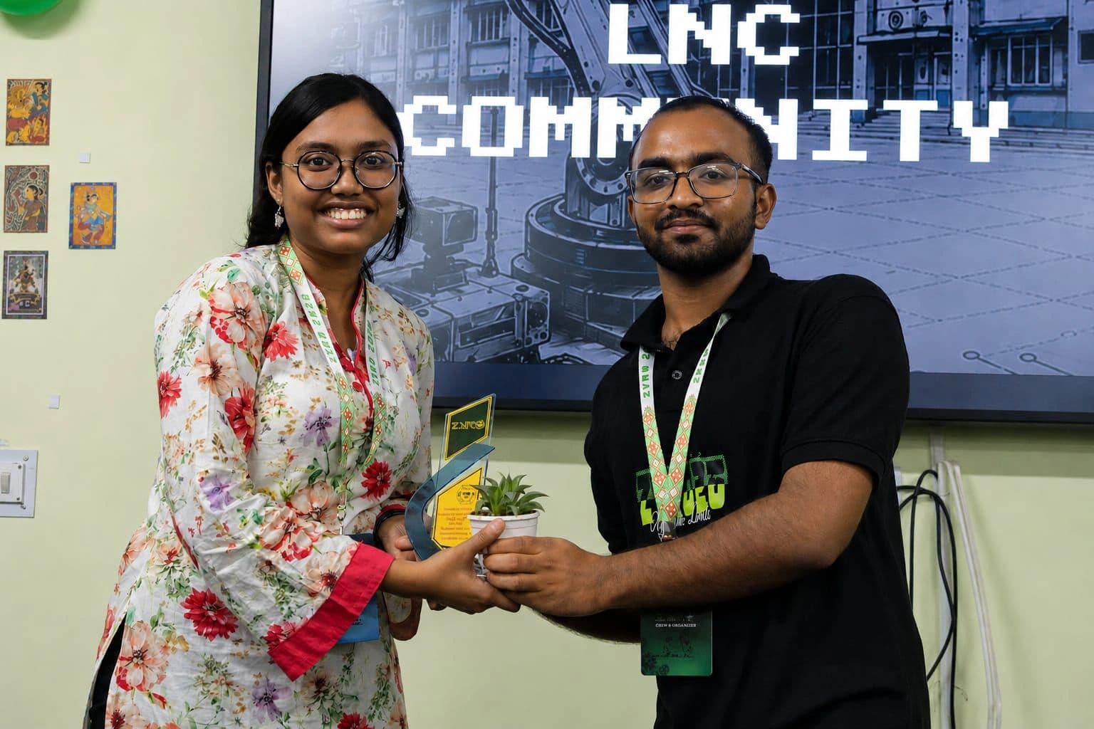 LNC community recognition ceremony
