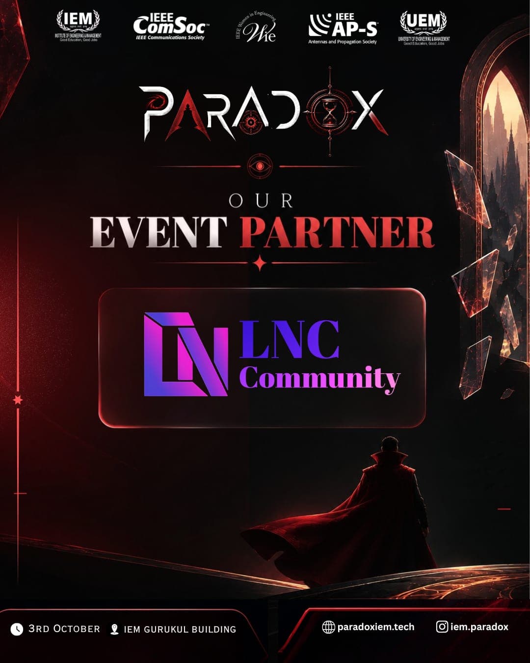 Paradox welcoming LNC Community as its event partner